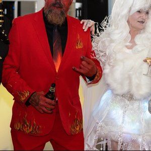 Devil Fire Suit Costume